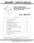 Сервисная инструкция Sharp AR-LC7