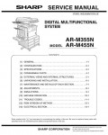 Сервисная инструкция Sharp AR-M355N, M455N