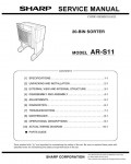 Сервисная инструкция Sharp AR-S11