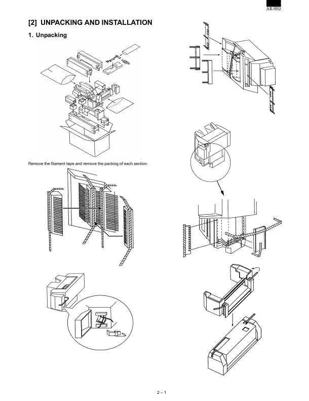 Сервисная инструкция Sharp AR-SS2