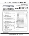 Сервисная инструкция Sharp BD-HP52U