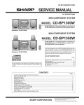 Сервисная инструкция Sharp CD-BP1300W, CD-BP1350W