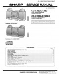 Сервисная инструкция Sharp CD-C2800, CD-C422