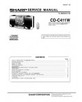 Сервисная инструкция Sharp CD-C411W