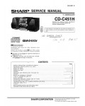 Сервисная инструкция Sharp CD-C451H