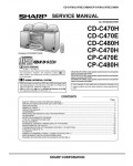 Сервисная инструкция Sharp CD-C470E,H CD-C480E,H
