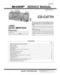Сервисная инструкция Sharp CD-C477H