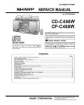 Сервисная инструкция Sharp CD-C480W CP-C480W