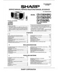 Сервисная инструкция Sharp CD-C550H CD-C560H CP-C550