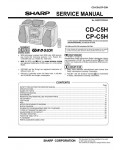 Сервисная инструкция Sharp CD-C5H CP-C5H