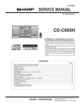 Сервисная инструкция Sharp CD-C605H