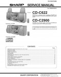 Сервисная инструкция Sharp CD-C622, CD-C2900