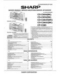 Сервисная инструкция Sharp CD-C65, CD-C265, CP-C265