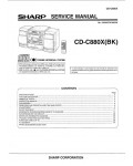 Сервисная инструкция Sharp CD-C880X