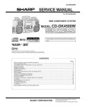 Сервисная инструкция Sharp CD-DK4500W