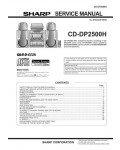 Сервисная инструкция Sharp CD-DP2500H