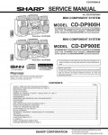 Сервисная инструкция Sharp CD-DP900