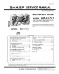 Сервисная инструкция Sharp CD-ES777