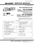 Сервисная инструкция SHARP CD-G10000