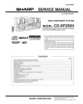 Сервисная инструкция Sharp CD-XP200H