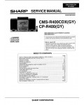 Сервисная инструкция Sharp CMS-R400CDX, CP-R400