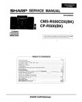 Сервисная инструкция Sharp CMS-R500CDX, CP-R500