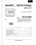 Сервисная инструкция Sharp DV-5132H