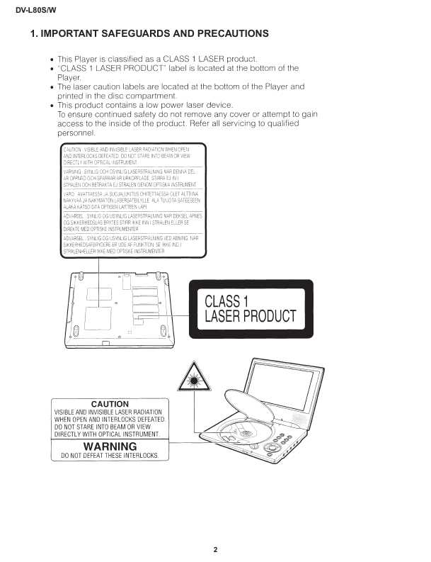 Сервисная инструкция Sharp DV-L80S/W