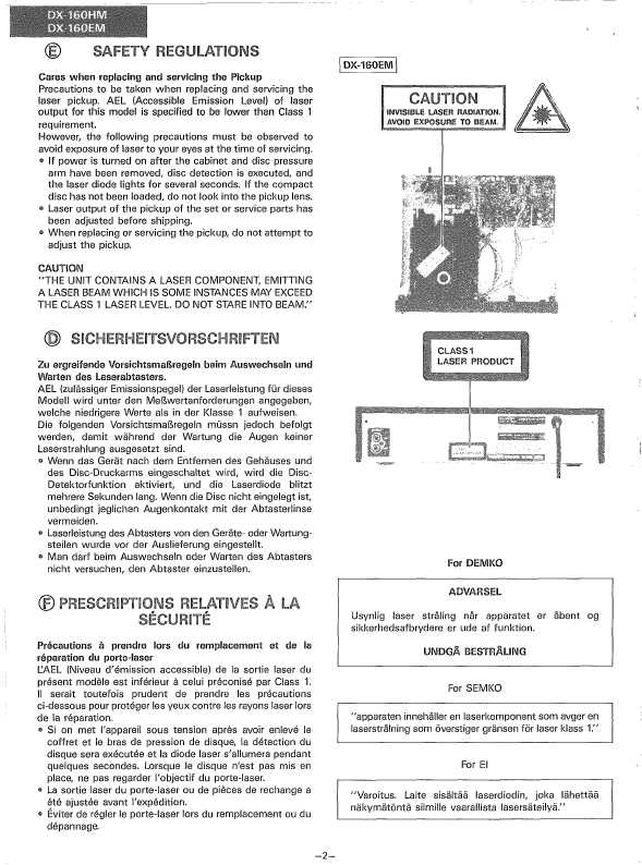 Сервисная инструкция Sharp DX-160HM-EM