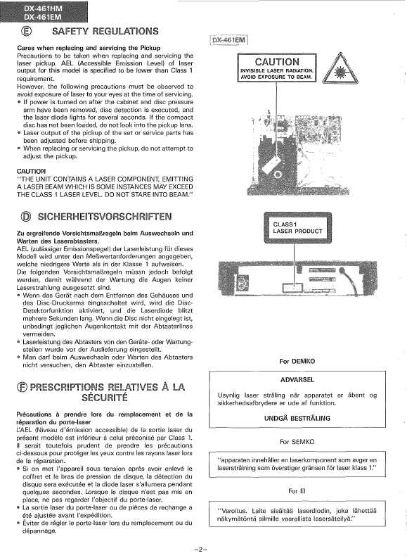 Сервисная инструкция Sharp DX-461HM-EM