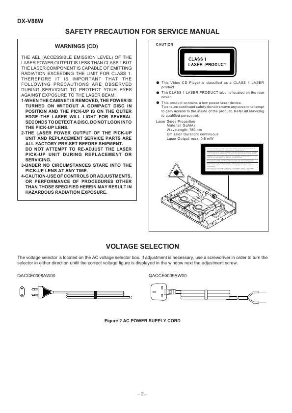 Сервисная инструкция Sharp DX-V88W