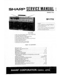 Сервисная инструкция Sharp GF-777Z