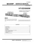 Сервисная инструкция Sharp HT-DD5000W