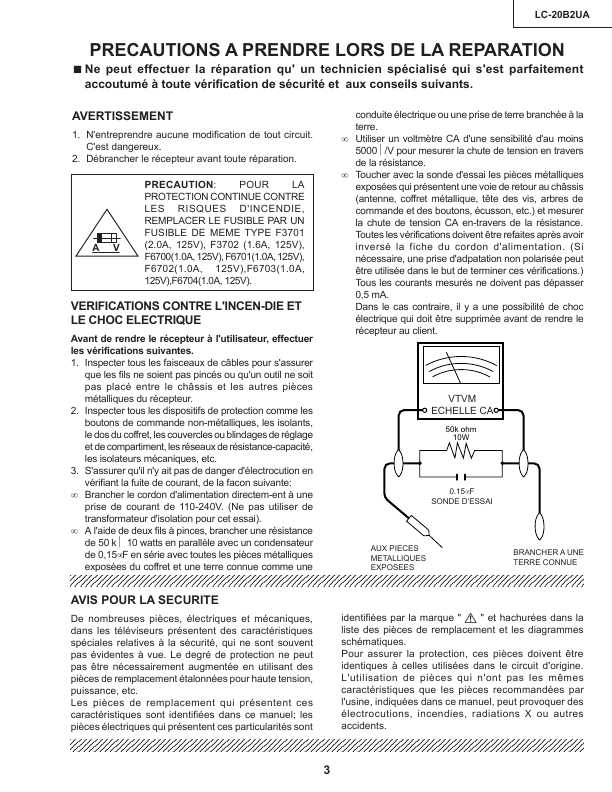 Сервисная инструкция Sharp LC-20B2UA