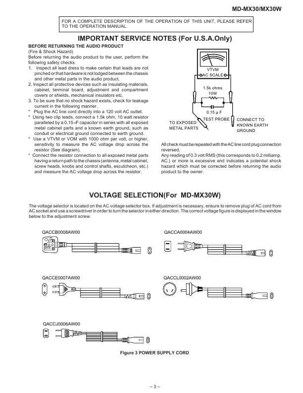 Сервисная инструкция Sharp MD-MX30