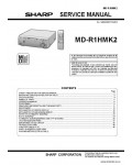 Сервисная инструкция SHARP MD-R1HMK2