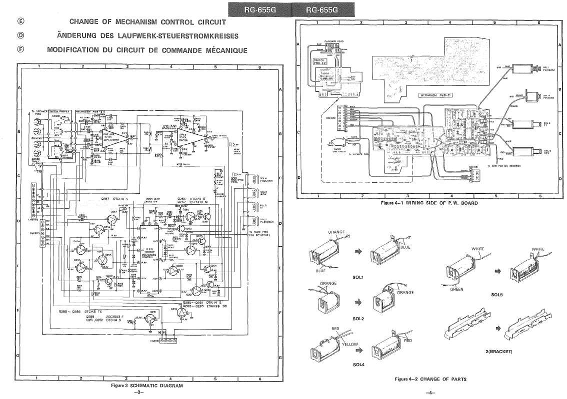 Сервисная инструкция Sharp RG-655G