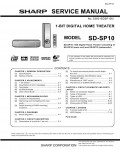 Сервисная инструкция Sharp SD-SP10