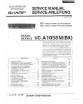 Сервисная инструкция Sharp VC-A105SM