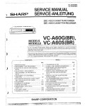 Сервисная инструкция Sharp VC-A60G S