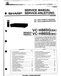 Сервисная инструкция Sharp VC-H865