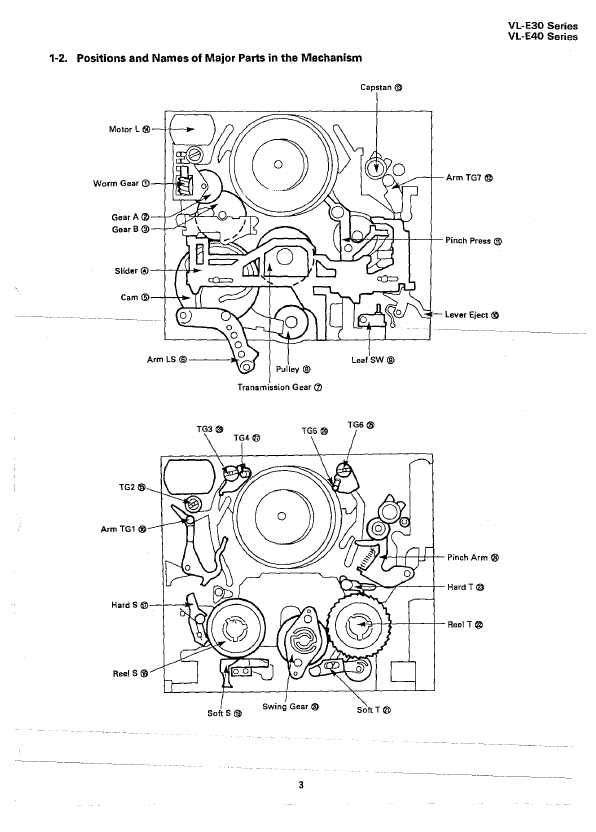 Сервисная инструкция Sharp VL-E7, VL-E8, VL-E30, VL-E35, VL-E40