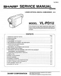 Сервисная инструкция Sharp VL-PD1U