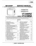 Сервисная инструкция Sharp VT-3480NZ, VT-5198NZ