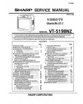 Сервисная инструкция Sharp VT-5198NZ