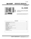 Сервисная инструкция Sharp XL-530W