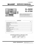 Сервисная инструкция Sharp XL-560W, XL-570W
