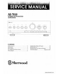 Сервисная инструкция SHERWOOD AI-7010