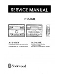 Сервисная инструкция Sherwood ATX-636R, CCD-636R, P-636R