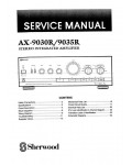 Сервисная инструкция Sherwood AX-9030R, AX-9035R